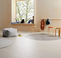 Forbo Marmoleum Striato Textura 5248 urban silver фото 3 | FLOORDEALER